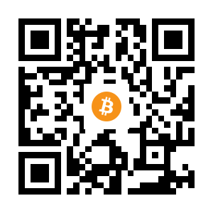 bitcoin:1Gjw3h46GJVjAdGujESUE2G1zdPr9xp6zT black Bitcoin QR code
