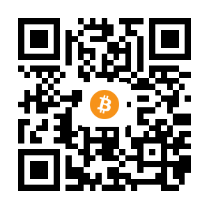 bitcoin:1Gk92FLYrXTG5Rhb3QxVrwLWw2YH7aXEgw black Bitcoin QR code