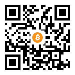 bitcoin:1GkYpSU6pPJx2Bop5L2xtn8JgVMujZb4SV black Bitcoin QR code