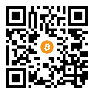 bitcoin:1GmatQ4e97M2XeAavfYZPfvoyirxxkQoXx black Bitcoin QR code
