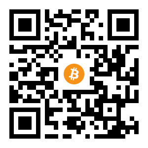 bitcoin:1GpDqbybcSmBvCFy5f9xeNPZWJhdMpUpAB black Bitcoin QR code