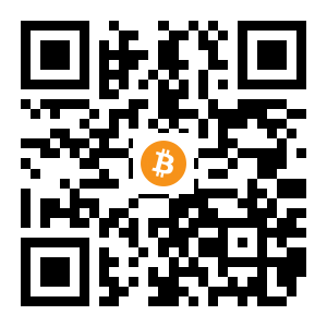 bitcoin:1GphFqxhHFwKjGUnXQueBufeq6x2DX2ZCL black Bitcoin QR code