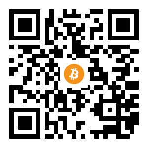 bitcoin:1GrbhfJSe5e1xUFk2vvr5xSd7KJrzJQkU5 black Bitcoin QR code