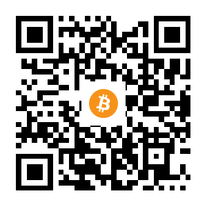 bitcoin:1GrfKTMj4qjchTy9HvXqgEf49VWMVJ5sKc black Bitcoin QR code