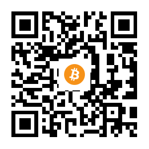 bitcoin:1Gu3esA1uQ4hWwZboAmhgsjgnxC5Jg1oe black Bitcoin QR code