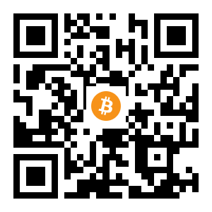 bitcoin:1GuBvrRsvFBvEKRy2zXshGUxHU5FK8pAMs black Bitcoin QR code
