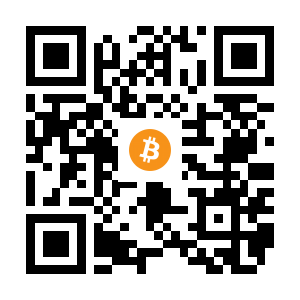bitcoin:1GuLYGgr9FZwCBBQfDmMiJfTF4cvyrJSeu black Bitcoin QR code