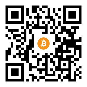 bitcoin:1GuqPk9PHGxcLYxZcYTiC52g9HbGKHtXg4 black Bitcoin QR code