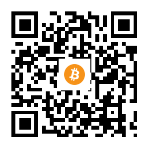 bitcoin:1GxZ3ycRP4z5M16Gi2Wri5m9PRJHQWKL2a black Bitcoin QR code