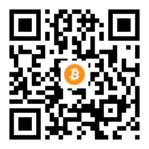 bitcoin:1GyvFRGAZNB82t32DdvM2xk5B2eP2dmG4C black Bitcoin QR code