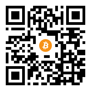 bitcoin:1GzuYpaHwwUe1tAkJ1Aa28LrsmN79Sxdds black Bitcoin QR code