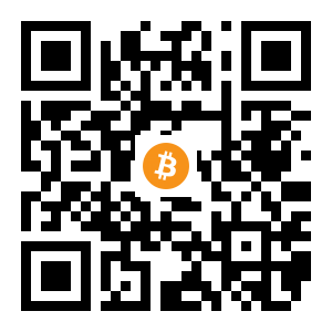 bitcoin:1H1TErZ3VW65idYKgtPTLhgGqoBN1buyPw black Bitcoin QR code