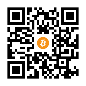 bitcoin:1H1YS91aGY87igZC3bnonAFojW7HsUN3dy black Bitcoin QR code