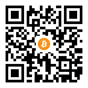 bitcoin:1H2Bc5qMM37dzzyqMhUjmjsYcthQiu7kBV black Bitcoin QR code