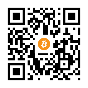 bitcoin:1H2PDv6ZULj9kb4UiKmUWXhQdm38UK21hG black Bitcoin QR code