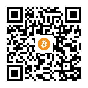 bitcoin:1H2agdJc6LPEdk5sfrp6Q97n6JJ9BZyeYT black Bitcoin QR code
