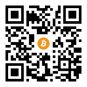 bitcoin:1H2kcPsf1DCp8oWPqRdDGcP4RtF2G3nsSt black Bitcoin QR code