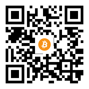 bitcoin:1H3SNcM65f7En1hxicqWqd32XWN85Mn9su black Bitcoin QR code