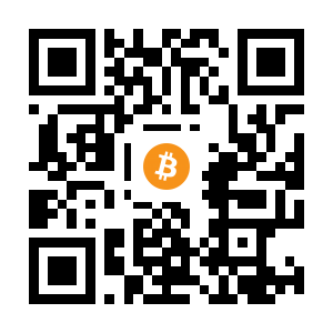 bitcoin:1H3iqSTPNRk1HwG3utoS6tkoHjLmJer8co black Bitcoin QR code