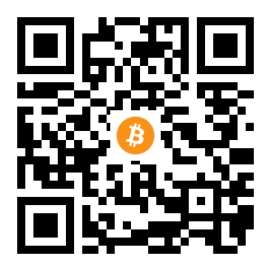 bitcoin:1H6CaT8R5XrMjEdSpqBq561FJJYFjkNHp1 black Bitcoin QR code
