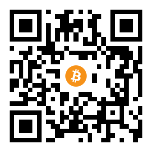 bitcoin:1H6GbNgaFtxp5ayANUQSBnK6rpb47rahQ7 black Bitcoin QR code