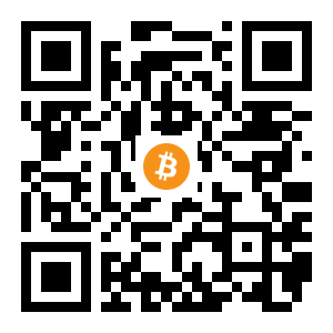 bitcoin:1H7eenfS7WBc5QxLZBeFML5M5iwCqmkrPX black Bitcoin QR code