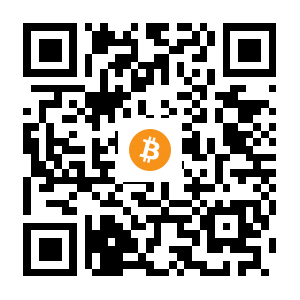 bitcoin:1H7oxjgVa5c2LJXW2C2Diz9ekw1Yw6jscf black Bitcoin QR code