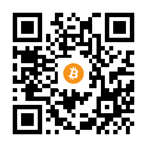bitcoin:1H8epxDRu1Uzth6A7aULyNbmn8qYBXmaqq black Bitcoin QR code