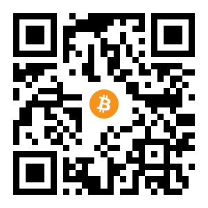 bitcoin:1H9KDkpcWXrjRGoyN7sPw4Q2NJEDBY1eiL black Bitcoin QR code