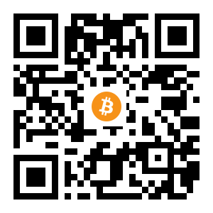 bitcoin:1H9gE4SU5ybE89ZxHwty39RWV4weykEmwt black Bitcoin QR code
