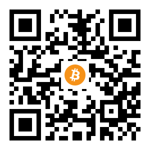 bitcoin:1H9oRmeUPbEpG7dHerBwCbXvBXGantbv2c black Bitcoin QR code