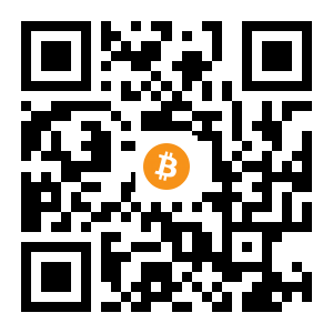 bitcoin:1HA4YJLxBh4522cZdrUad2L5SWa4SdhYvq black Bitcoin QR code