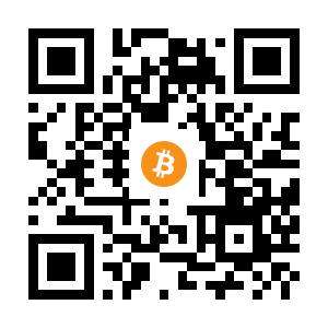 bitcoin:1HA8wvdxaWhmpAVn1c59vFkWU15bHsvPxA black Bitcoin QR code