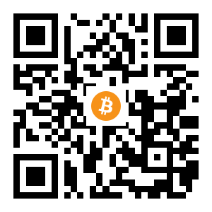 bitcoin:1HAHpFWzeXeAjjz8tgHgtcNrsZw1K919PJ black Bitcoin QR code