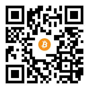 bitcoin:1HCF56Pe54hxdLKi4mYu9z3fde9zFnF4Ww black Bitcoin QR code