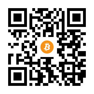 bitcoin:1HCPLmt2JYoouu8rA45YNLTaJgta9gkWGw black Bitcoin QR code