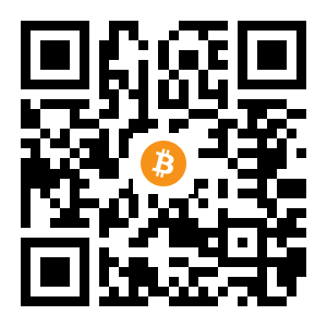 bitcoin:1HDGRBjRT3Hpn4yymxdjsd2czttXE9gy6v black Bitcoin QR code