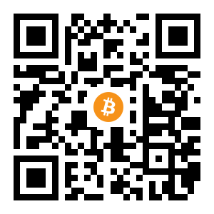 bitcoin:1HFYyEgEKYrZBdbBTeBDS73SysWWgwQtMe black Bitcoin QR code