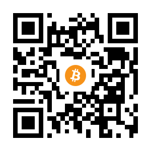 bitcoin:1HFfeAtgh2EoXKeTAFocbe5JkUtE8aEQU7 black Bitcoin QR code