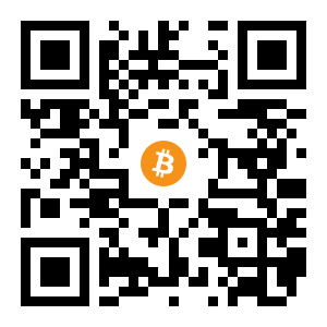 bitcoin:1HGLemd8HnmXG2uMvmxpCBPkt6zbundUCZ black Bitcoin QR code