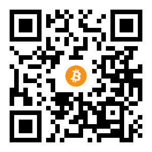bitcoin:1HGsjHouSiwEK3uMTEeiinosYjTiZBGnU9 black Bitcoin QR code