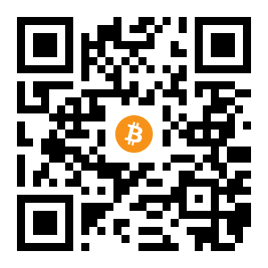 bitcoin:1HGt5bLoA4a1niGUd2yrv399jmj6DrZrci black Bitcoin QR code