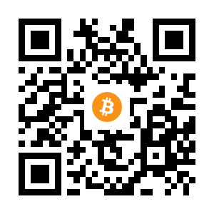 bitcoin:1HJva2neWTRtMHMRPyUmk8iXAEU9PXissd black Bitcoin QR code