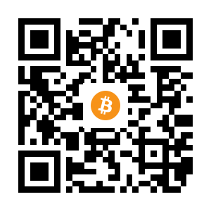 bitcoin:1HKwULQsbM4njT6TnNnSPcp6jRdhMsU2vs black Bitcoin QR code