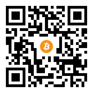 bitcoin:1HL2HXJqCNYFewaeYwoDuvoJmWQoGGYLeT black Bitcoin QR code
