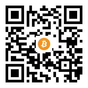 bitcoin:1HMZB3NMXZXAdiqSoXsSxSJpXFcUkxJqAQ black Bitcoin QR code