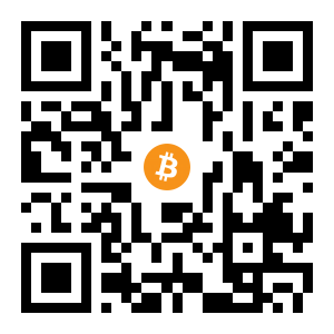 bitcoin:1HMc8veWtirW98AtGHxqBhfCzj5u5xsFL6 black Bitcoin QR code