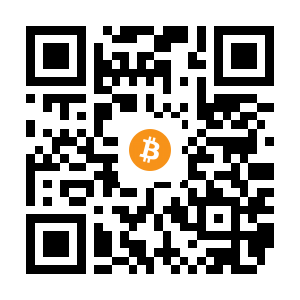 bitcoin:1HMcbdrnaJo1TmKUFsqjVoxkBDoMxnQpQZ black Bitcoin QR code