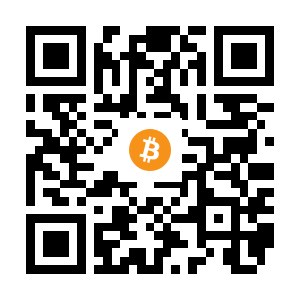 bitcoin:1HMdVB4Er5raQrxyi6Bsmavc1e5mW8Be8Y black Bitcoin QR code
