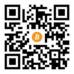 bitcoin:1HMxy9L4CPRJ3VJhnh2RNppyfBASoUkyo8 black Bitcoin QR code